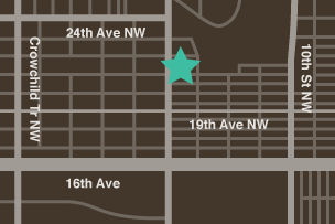 Leroux Music Studios Map